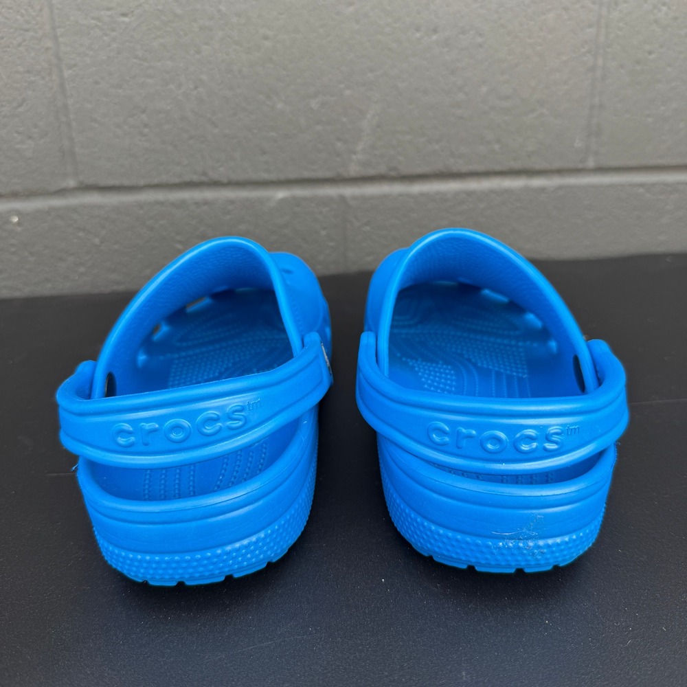 Crocs Classic Unisex Clog Blue Men's US 4 / Women's US 6 Sandals Shoes - Picture 5 of 6